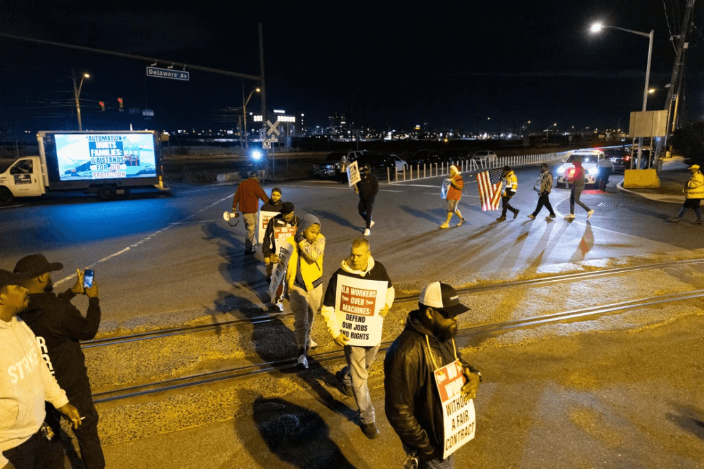 port labor strike