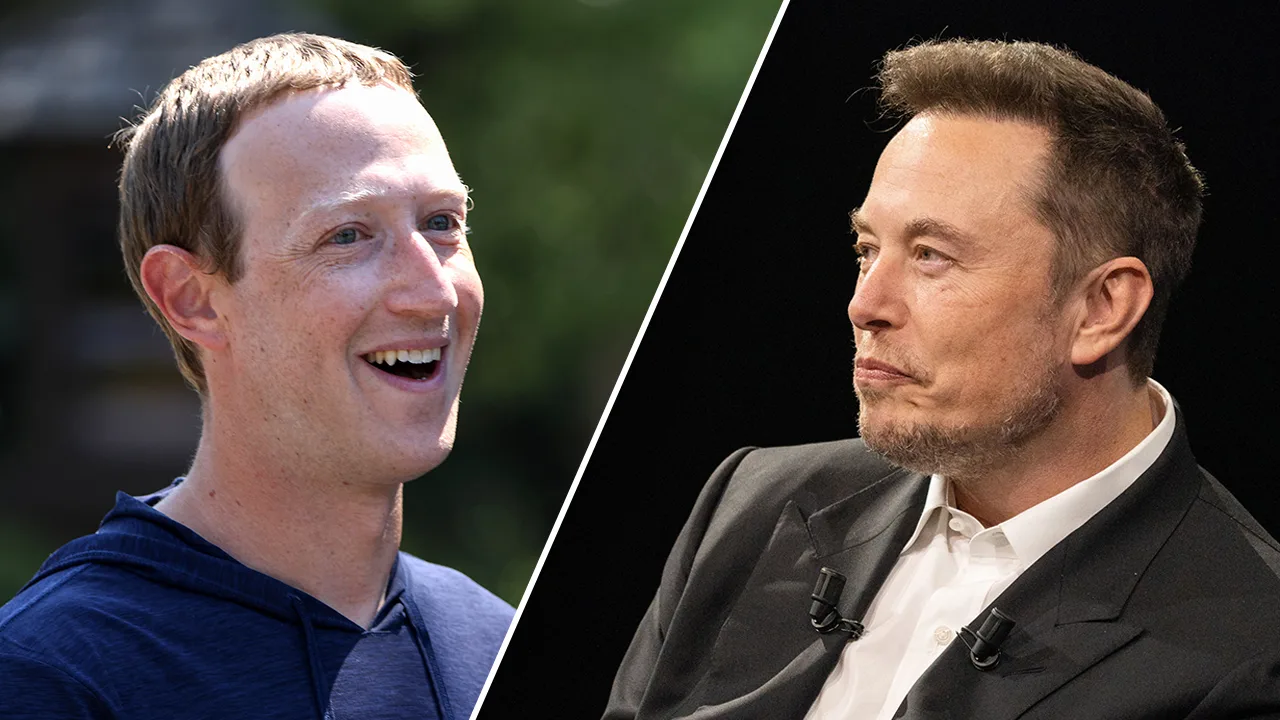 Musk and Zuckerberg